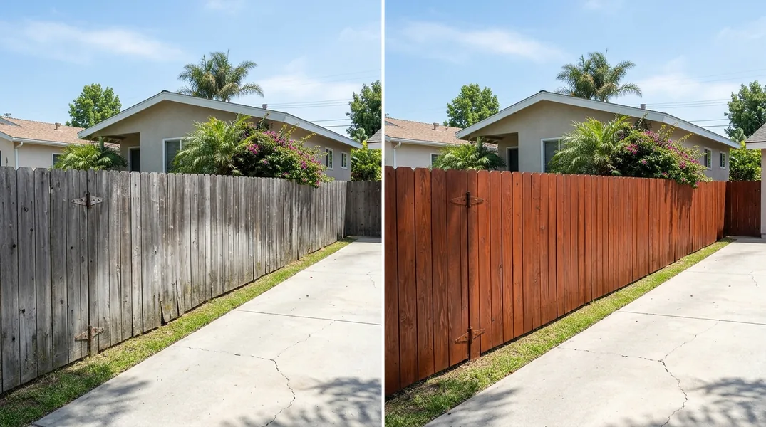Result fence in Long Beach - Long Beach Fence