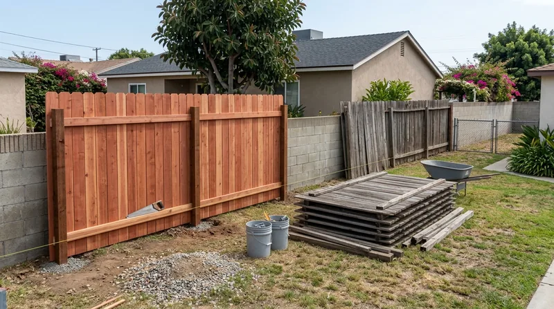 Fence Replacement & Removal Long Beach